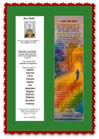 Come Holy Spirit Bookmark