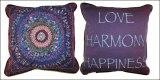 Love Harmony Happiness Pillow